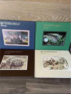 Automobile Quarterly Books Book Set Volume 22 No. 1 2 3 4